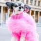 Feathered Luxury Pet Sweater – Haute Couture Dog & Cat Apparel