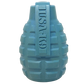 Grenade Shaped eDispenser Durable Dog Chew Toy & Treat Dispenser - Red & Blue
