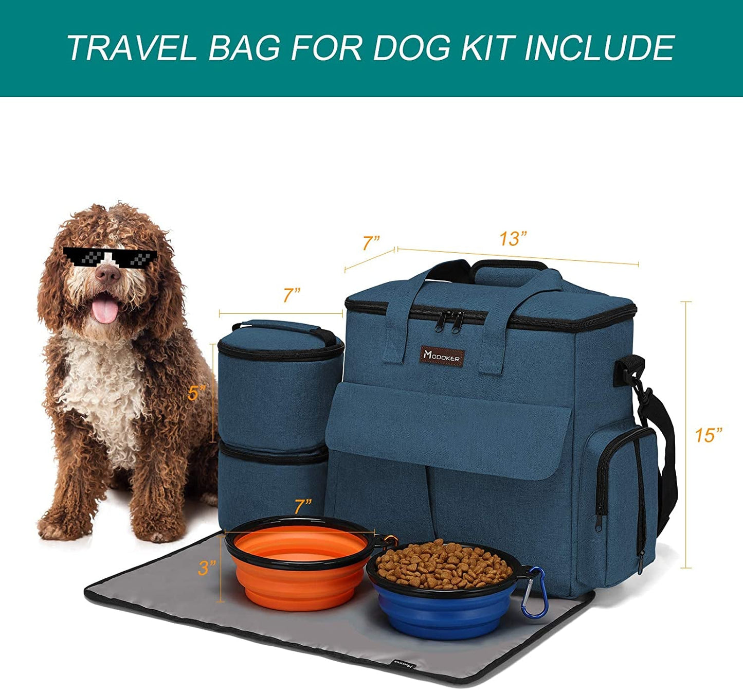 Weekend Pet Travel Set – Essentials for Dogs & Cats