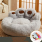 Fleece-Lined Large Dog Bed – Warm Cozy Pet Lounger