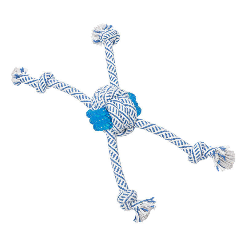 Ocean Series Rope Dog Molar Toy – Chew & Tug Toy