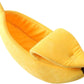 Banana Pet Bed – Cute Medium Indoor Bed for Dogs & Cats