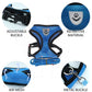 Adjustable Reflective Pet Harness – Dog & Cat Control Vest with Leash
